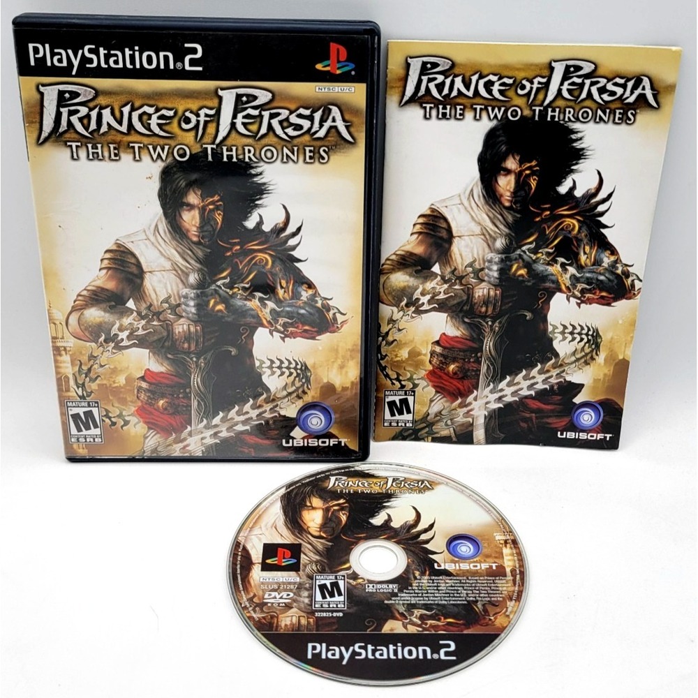 Prince of Persia The Two Thrones (Sony PlayStation 2, 2005) PS2 CIB COMPLETE